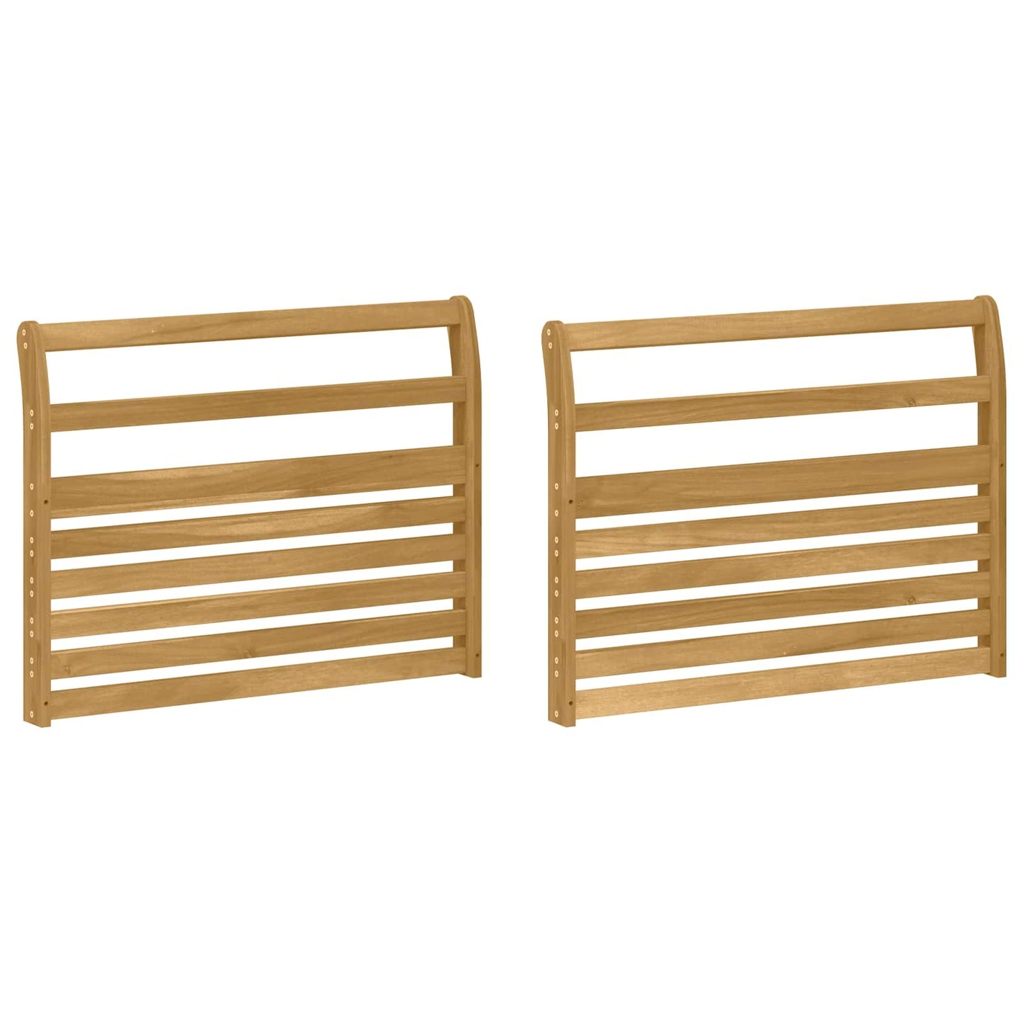 Armrests Module 2 pcs White 78.5 x 8.5 x 60 cm