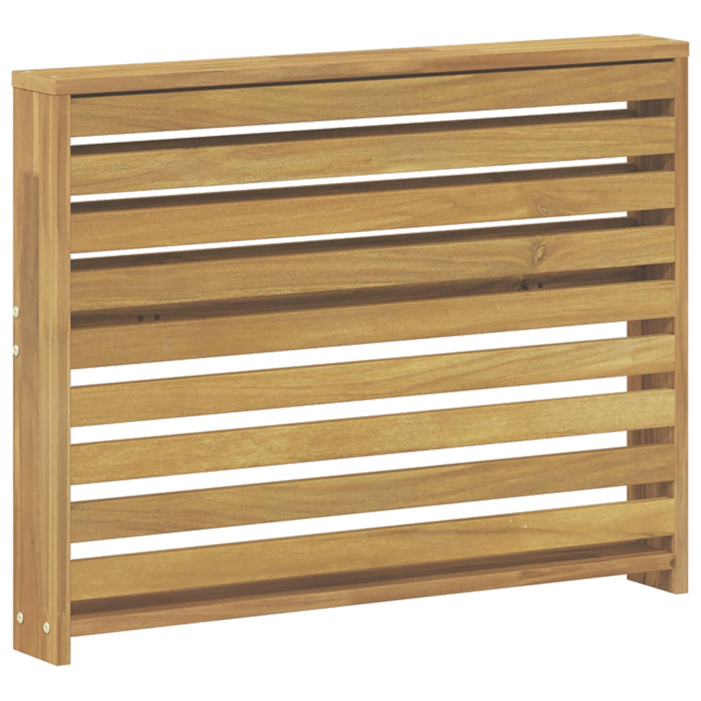 Armrests Module 2 pcs White 78.5 x 10 x 61 cm Solid Acacia Wood
