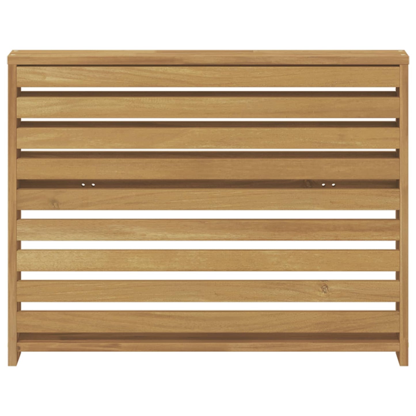 Armrests Module 2 pcs White 78.5 x 10 x 61 cm Solid Acacia Wood