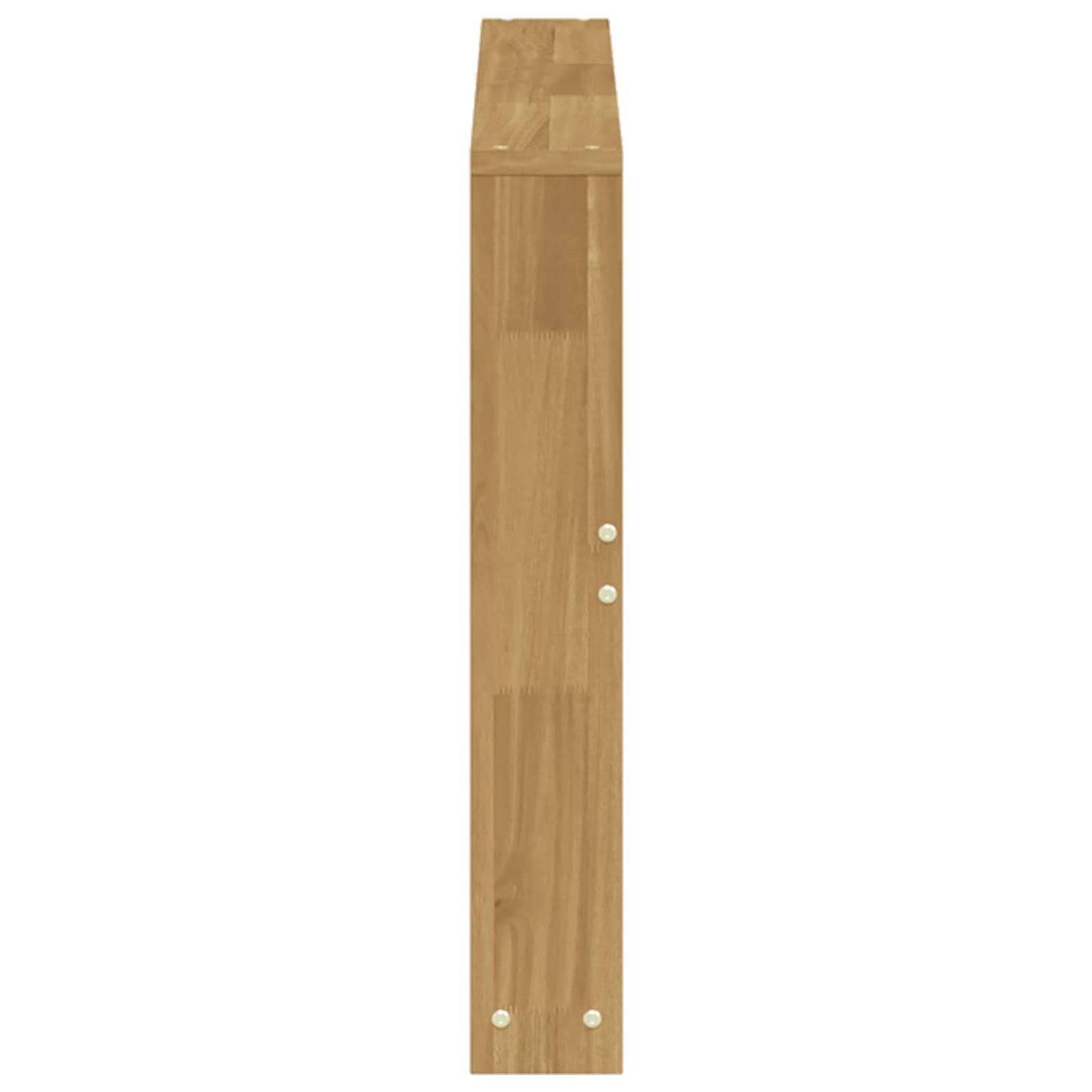 Armrests Module 2 pcs White 78.5 x 10 x 61 cm Solid Acacia Wood