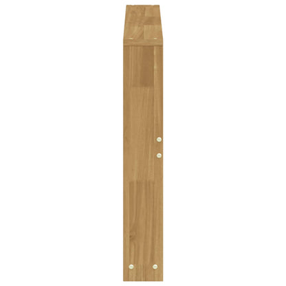 Armrests Module 2 pcs White 78.5 x 10 x 61 cm Solid Acacia Wood