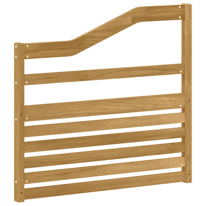 Armrests Module 2 pcs White 79 x 4 x 73 cm Solid Acacia Wood