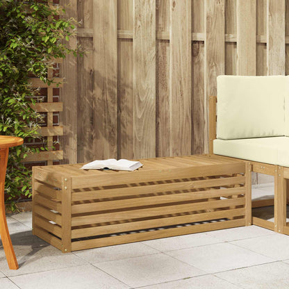 Outdoor Stool Bench White 115 x 43 x 37 cm Solid Acacia Wood