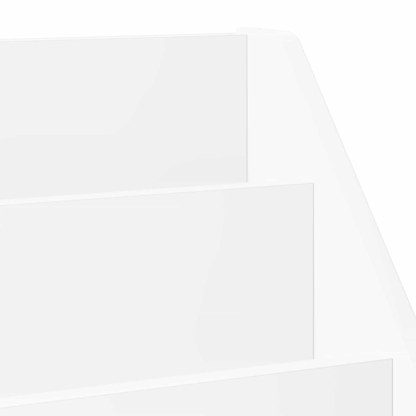 Kids Bookshelf White 72.5 x 29.5 x 69 cm Engineered Wood