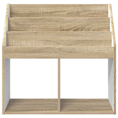 Kids Bookshelf Sonoma Oak 72.5 x 29.5 x 69 cm Engineered Wood