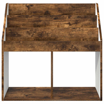 Kids Bookshelf Smoked Oak 72.5 x 29.5 x 69 cm Engineered Wood