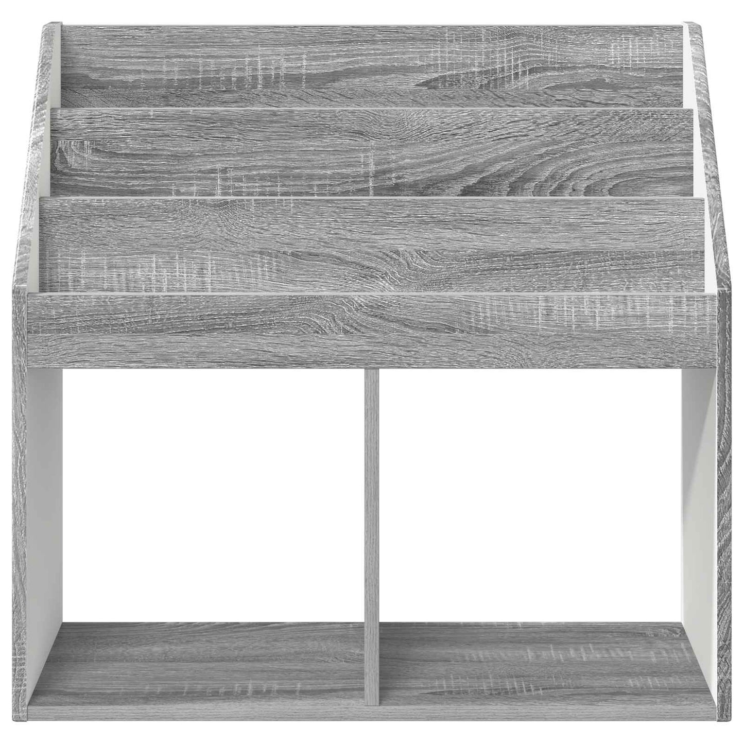 Kids Bookshelf Grey Sonoma 72.5 x 29.5 x 69 cm Engineered Wood