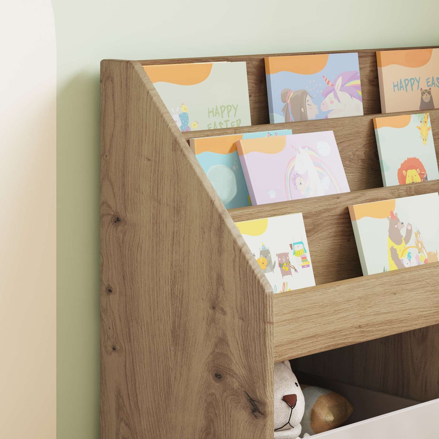 Kids Bookshelf Artisan Oak 72.5 x 29.5 x 69 cm Engineered Wood