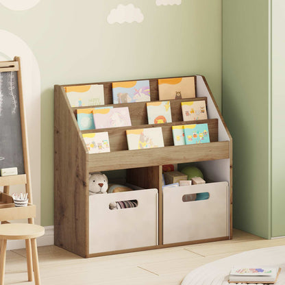 Kids Bookshelf Artisan Oak 72.5 x 29.5 x 69 cm Engineered Wood