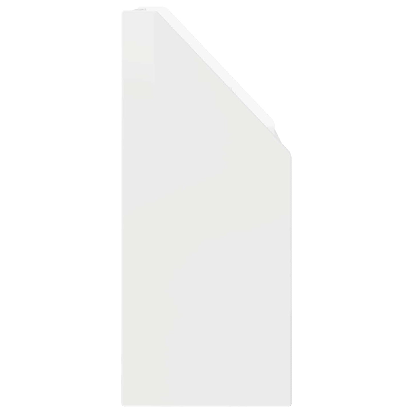 Kids Bookshelf with Drawer High Gloss White 60 x 29.5 x 69 cm