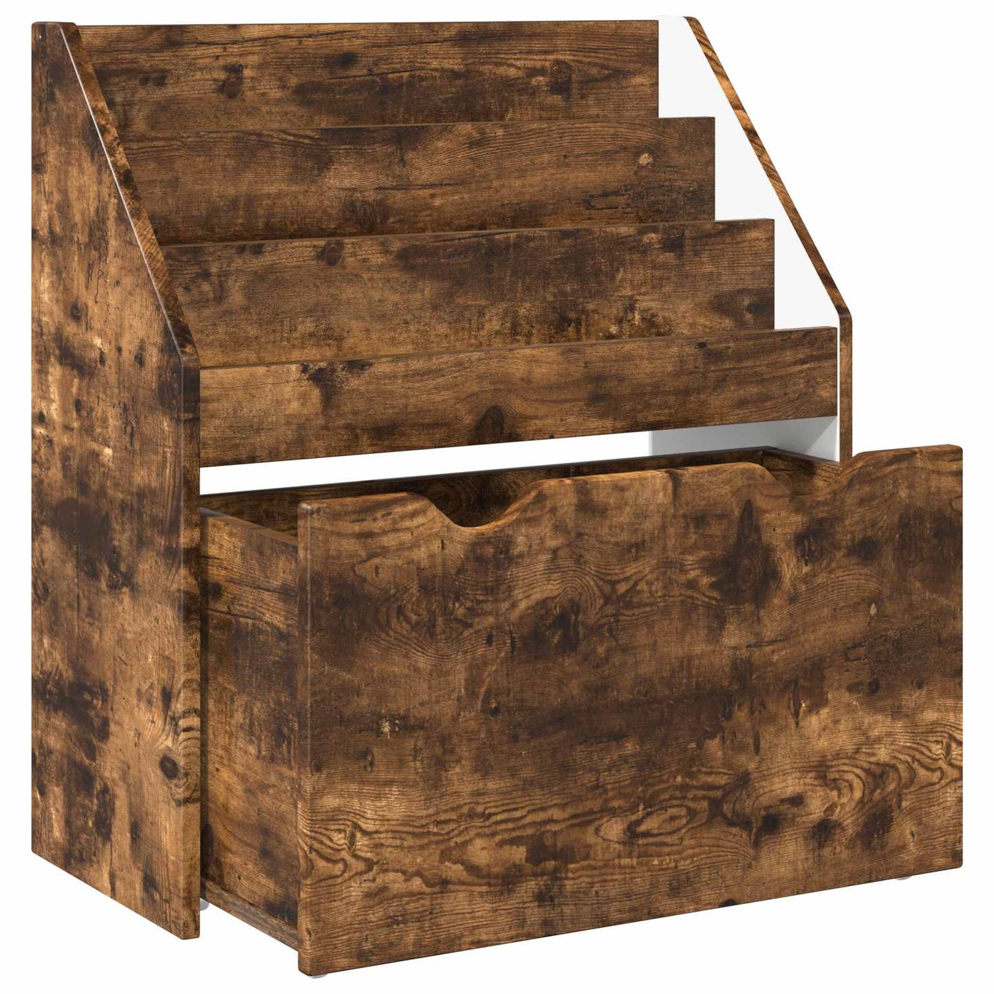 Kids Bookshelf Smoked Oak 60 x 29.5 x 69 cm Engineered Wood