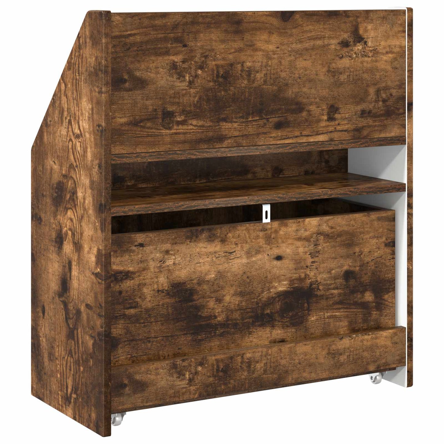 Kids Bookshelf Smoked Oak 60 x 29.5 x 69 cm Engineered Wood