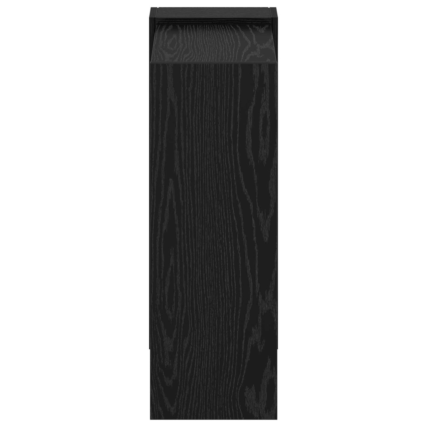 Bookshelf Black Oak 52 x 25 x 71.5 cm Engineered Wood