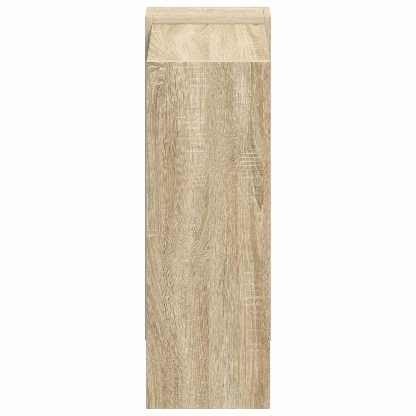 Bookshelf 2-Tier 52 x 25 x 71.5 cm Engineered Wood Sonoma Oak