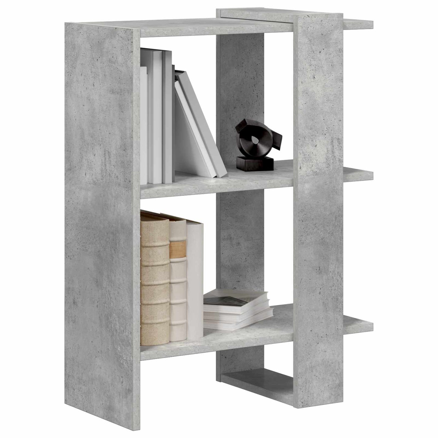 Bookshelf 2-Tier 52 x 25 x 71.5 cm Engineered Wood