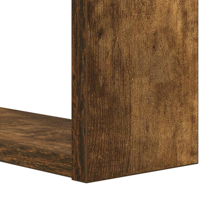 Bookshelf Smoked Oak 52 x 25 x 71.5 cm Engineered Wood