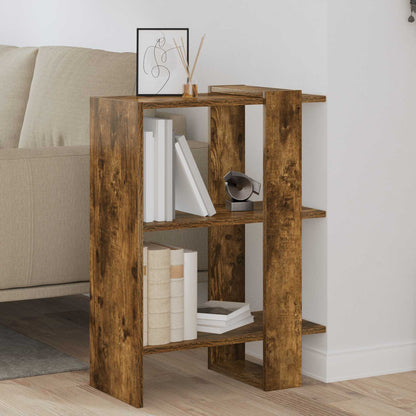 Bookshelf Smoked Oak 52 x 25 x 71.5 cm Engineered Wood