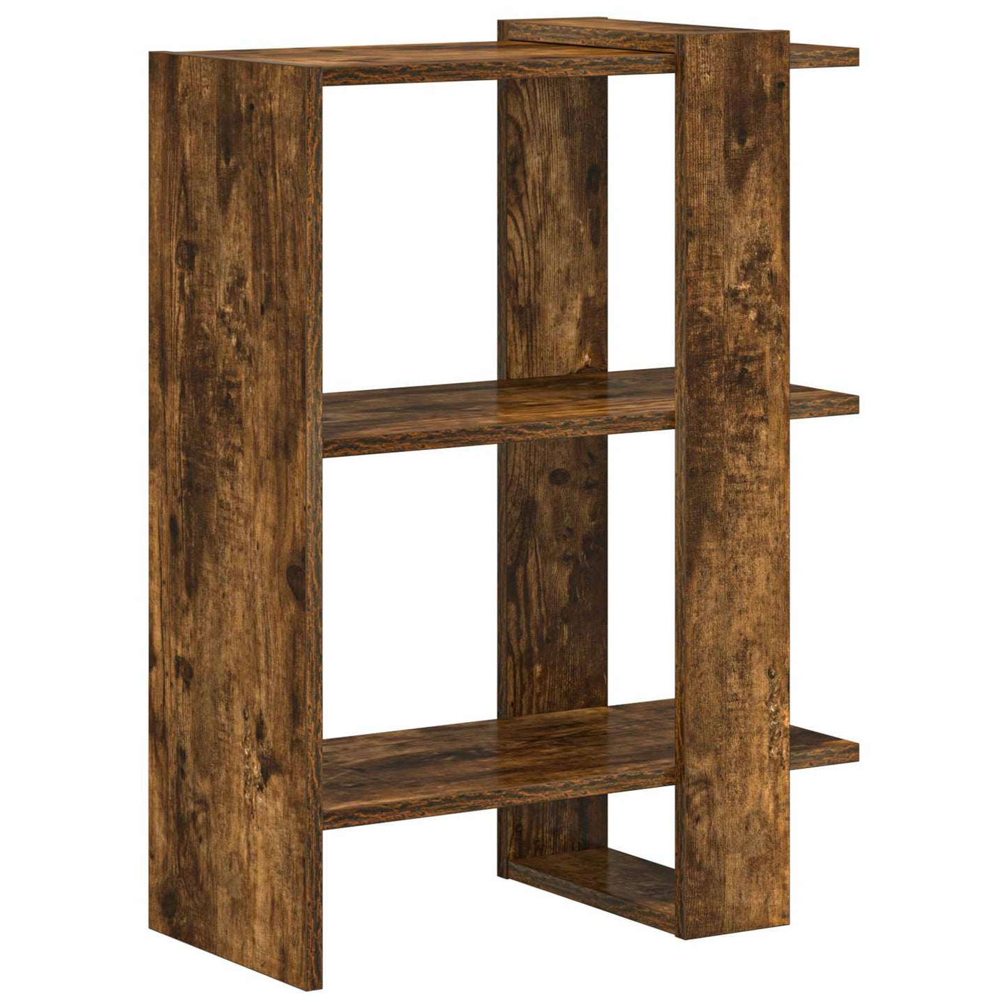 Bookshelf Smoked Oak 52 x 25 x 71.5 cm Engineered Wood