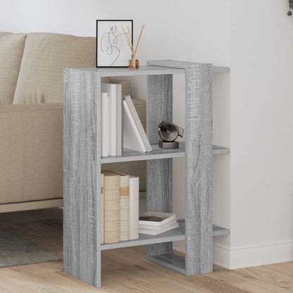 Bookshelf Grey Sonoma 52 x 25 x 71.5 cm Engineered Wood