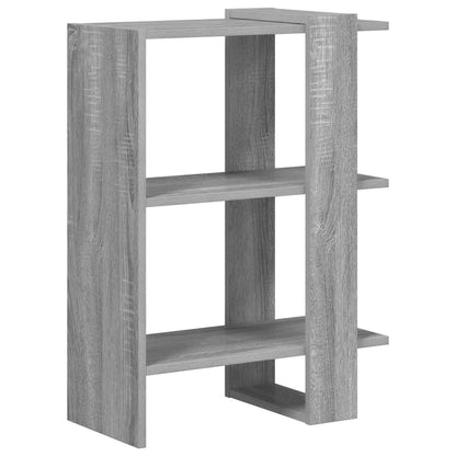 Bookshelf Grey Sonoma 52 x 25 x 71.5 cm Engineered Wood