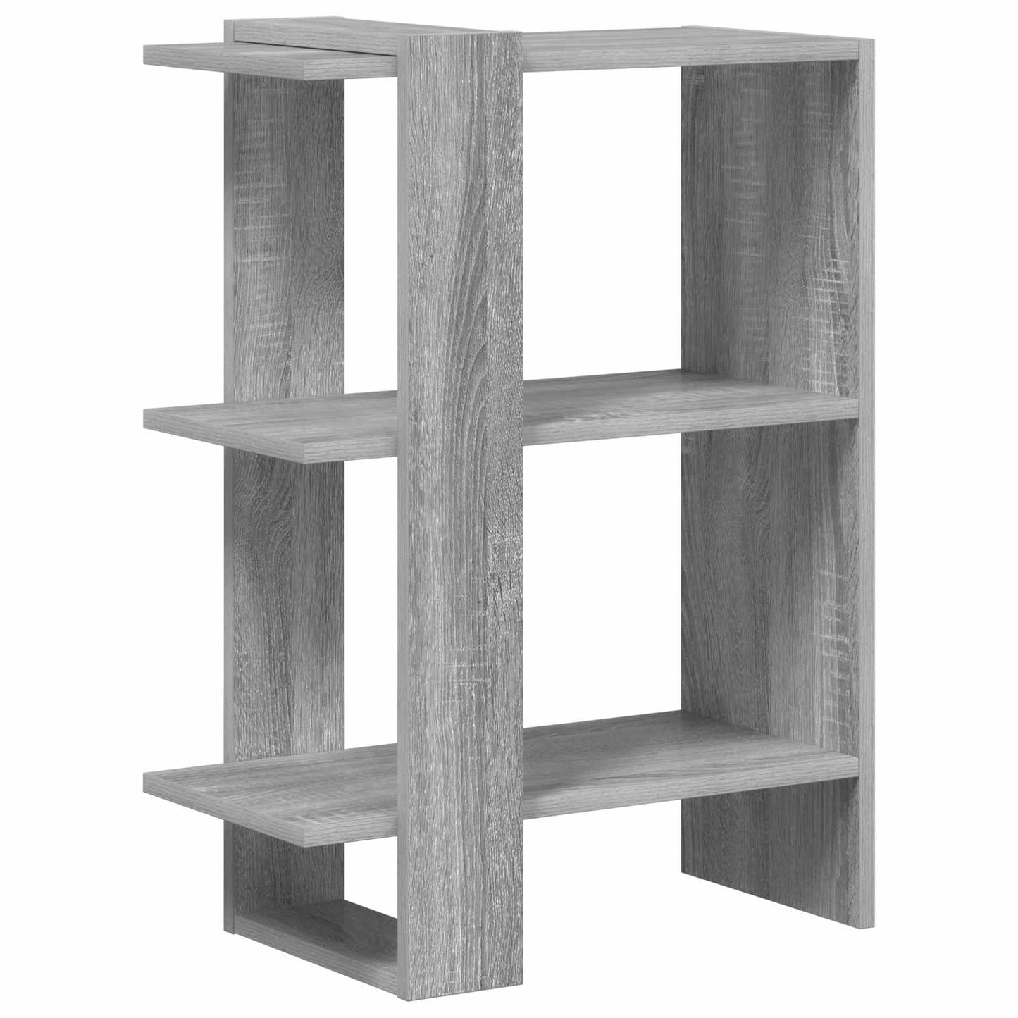Bookshelf Grey Sonoma 52 x 25 x 71.5 cm Engineered Wood