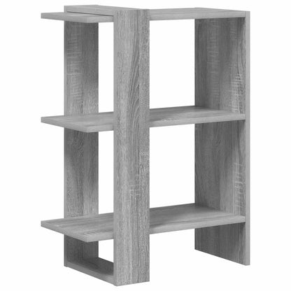Bookshelf Grey Sonoma 52 x 25 x 71.5 cm Engineered Wood