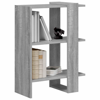 Bookshelf Grey Sonoma 52 x 25 x 71.5 cm Engineered Wood