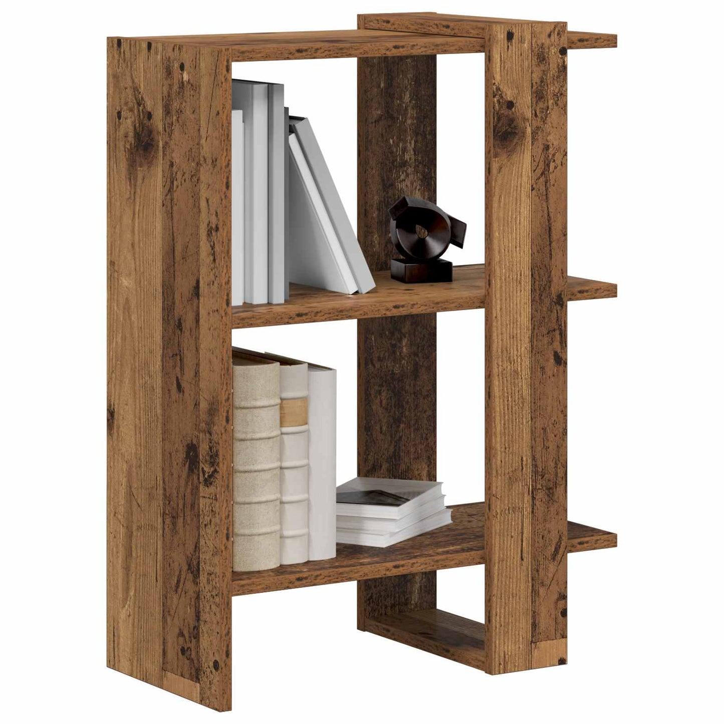 Bookshelf Old Wood 52 x 25 x 71.5 cm Engineered Wood