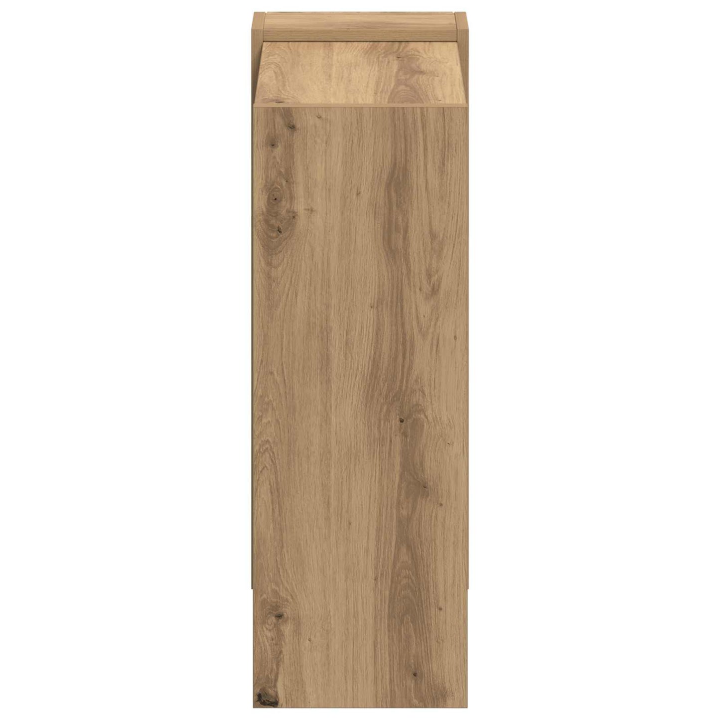 Bookshelf 2-Tier 52 x 25 x 71.5 cm Engineered Wood Artisan Oak