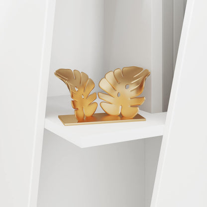 Side Shelf White 33 x 32 x 70.5 cm Engineered Wood