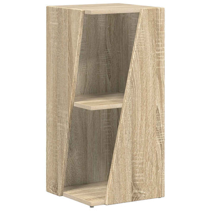 Side Shelf Sonoma Oak 33 x 32 x 70.5 cm Engineered Wood