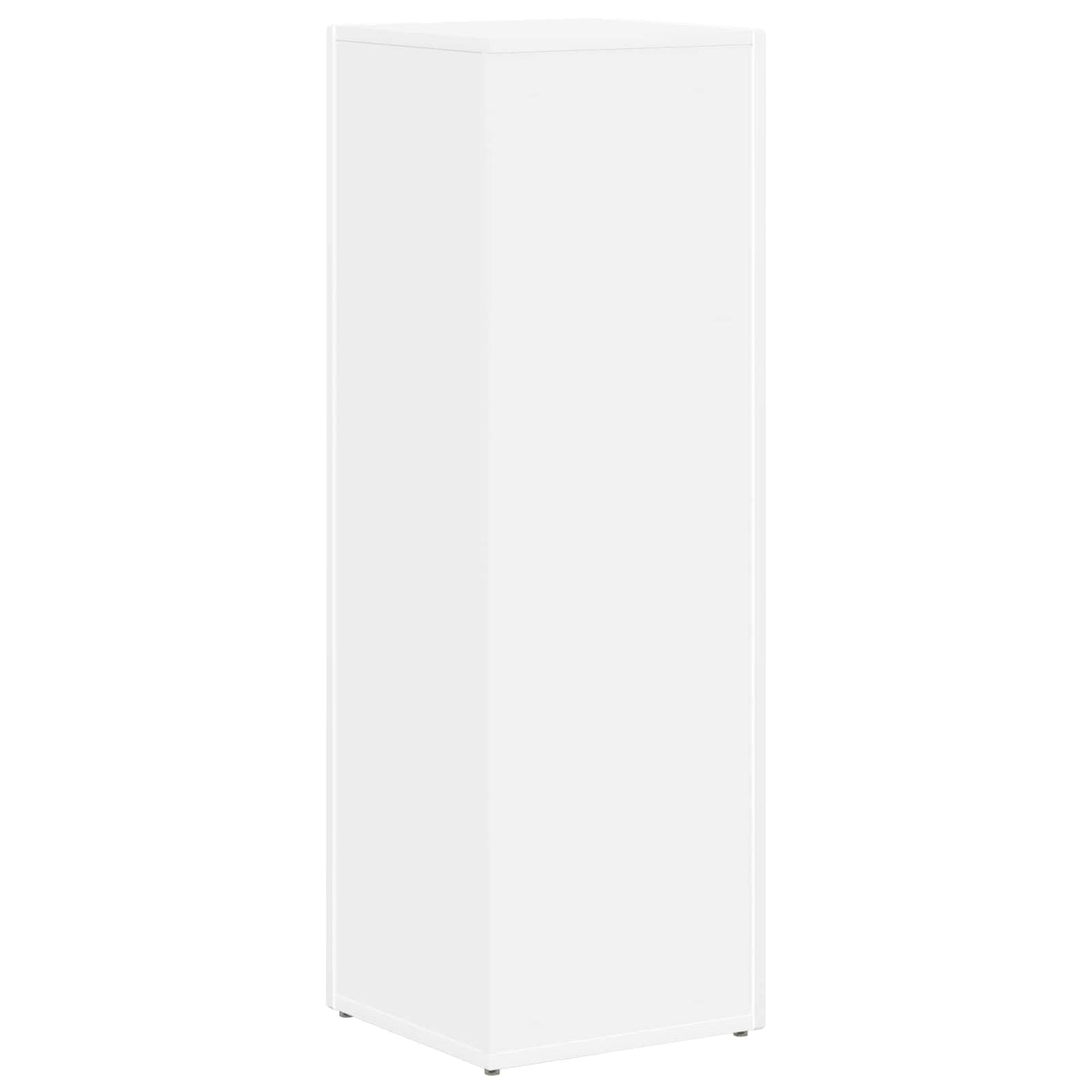 Side Shelf White 33 x 32 x 100.5 cm Engineered Wood