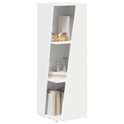 Side Shelf White 33 x 32 x 100.5 cm Engineered Wood