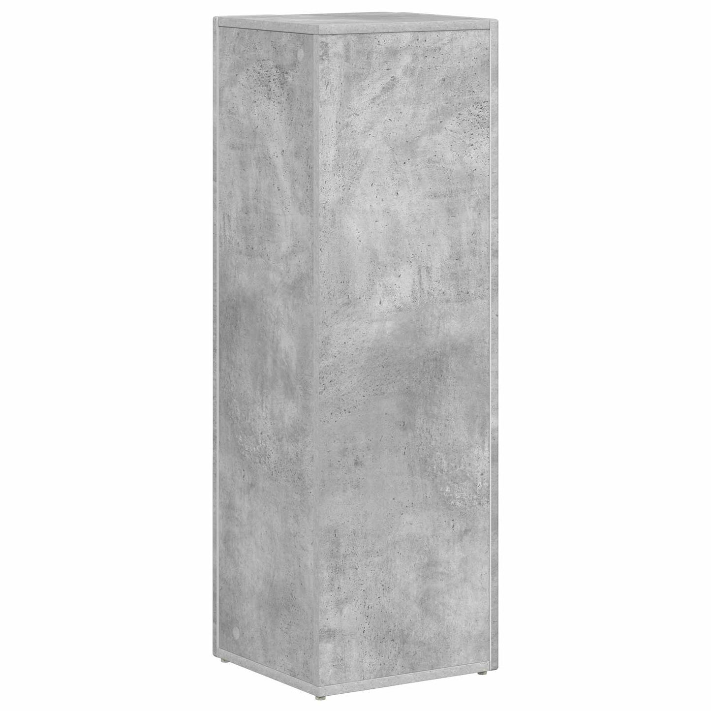 Side Shelf Concrete Grey 33 x 32 x 100.5 cm Engineered Wood