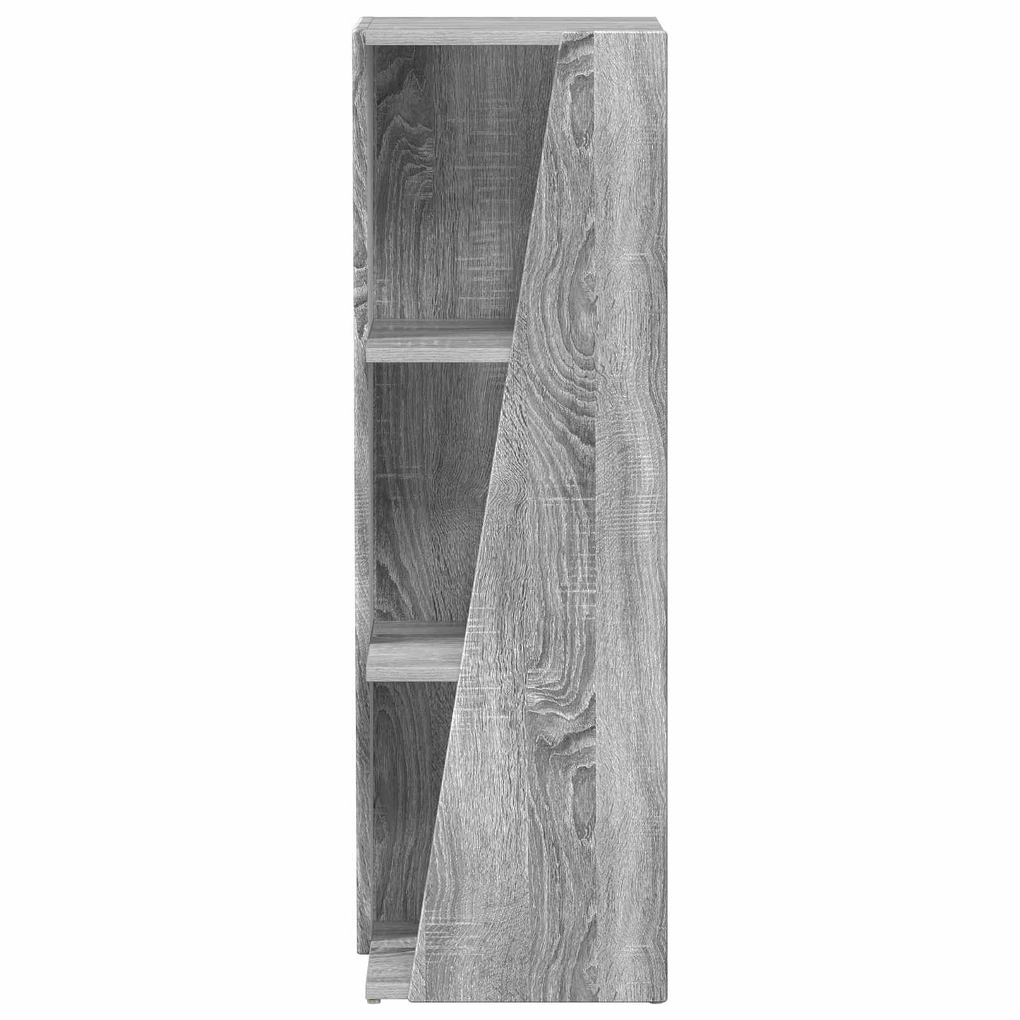 Side Shelf Grey Sonoma 33 x 32 x 100.5 cm Engineered Wood