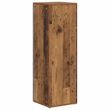 Side Shelf Old Wood 33 x 32 x 100.5 cm Engineered Wood