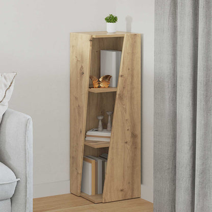 Side Shelf 33 x 32 x 100.5 cm Engineered Wood Artisan Oak