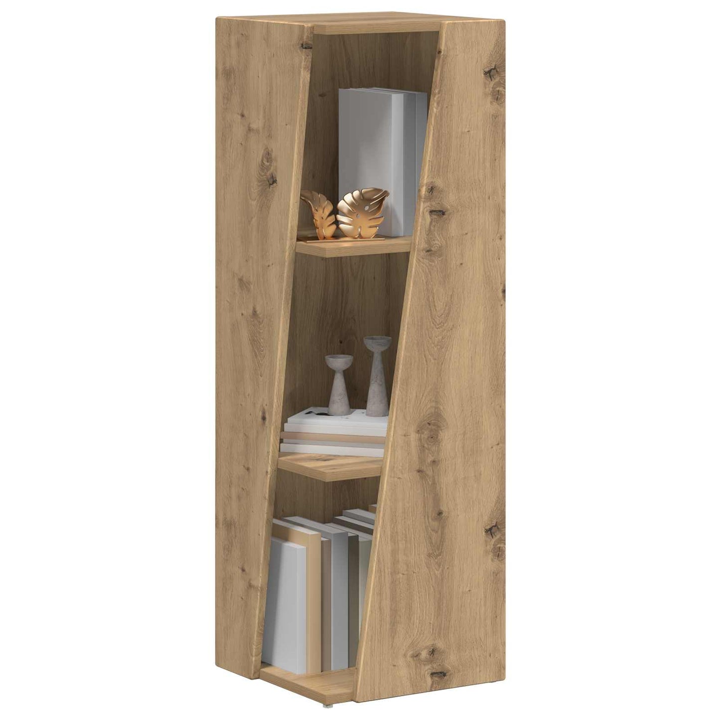 Side Shelf Artisan Oak 33 x 32 x 100.5 cm Engineered Wood