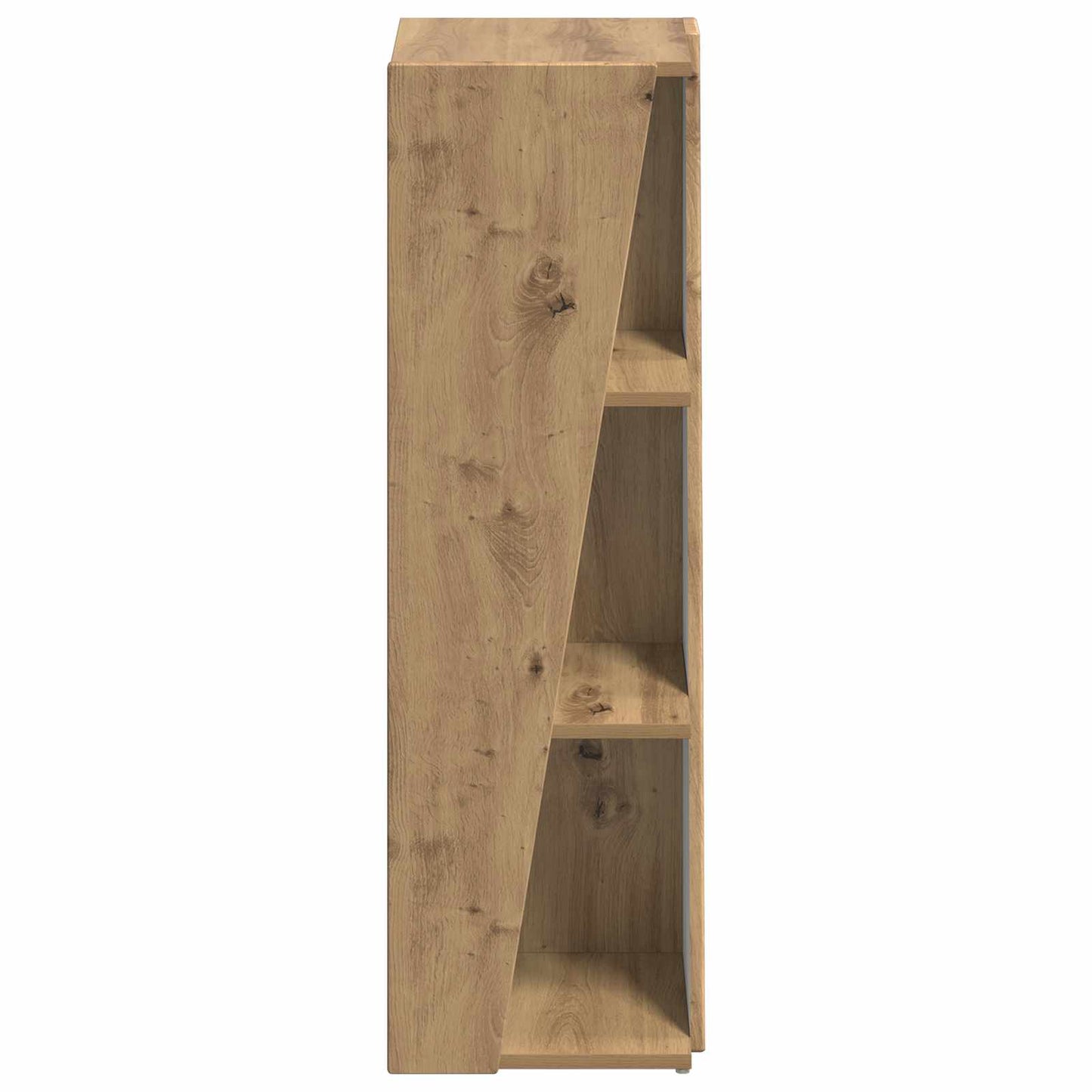 Side Shelf 33 x 32 x 100.5 cm Engineered Wood Artisan Oak