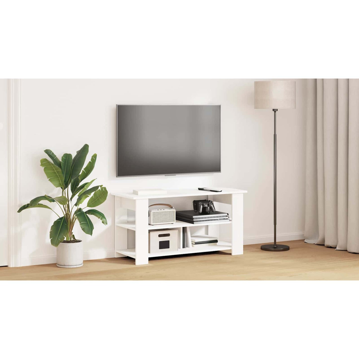 TV stand White 100 x 40 x 50 cm