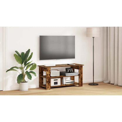 TV stand Smoked Oak 100 x 40 x 50 cm