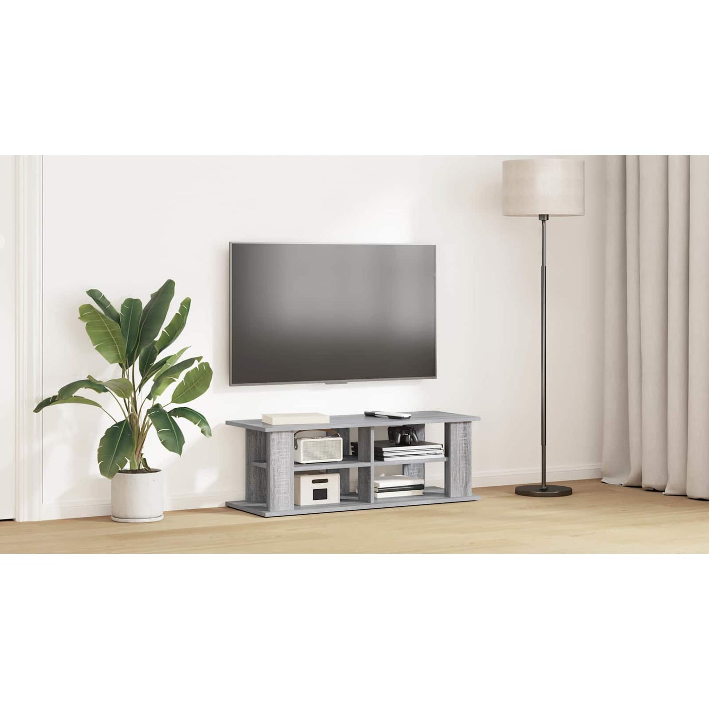 TV stand Grey Sonoma 96 x 35 x 33.5 cm