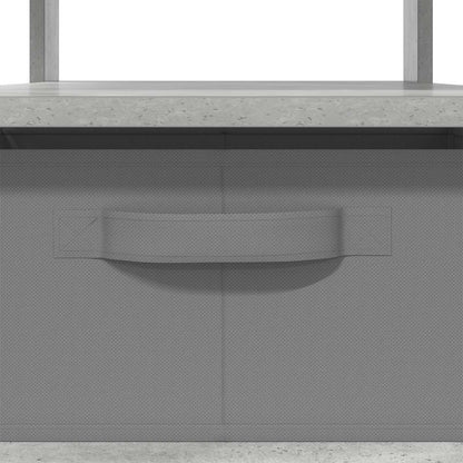 Coffee Table Concrete Grey 77 x 55 x 42 cm Engineered Wood