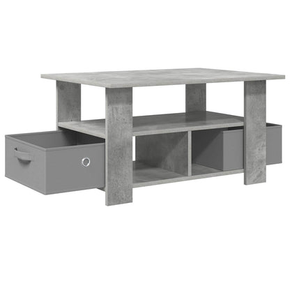 Coffee Table Concrete Grey 77 x 55 x 42 cm Engineered Wood