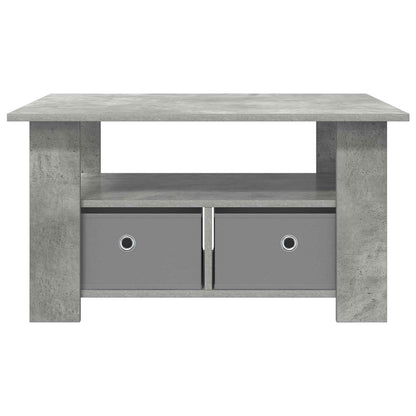 Coffee Table Concrete Grey 77 x 55 x 42 cm Engineered Wood