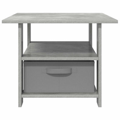 Coffee Table Concrete Grey 77 x 55 x 42 cm Engineered Wood