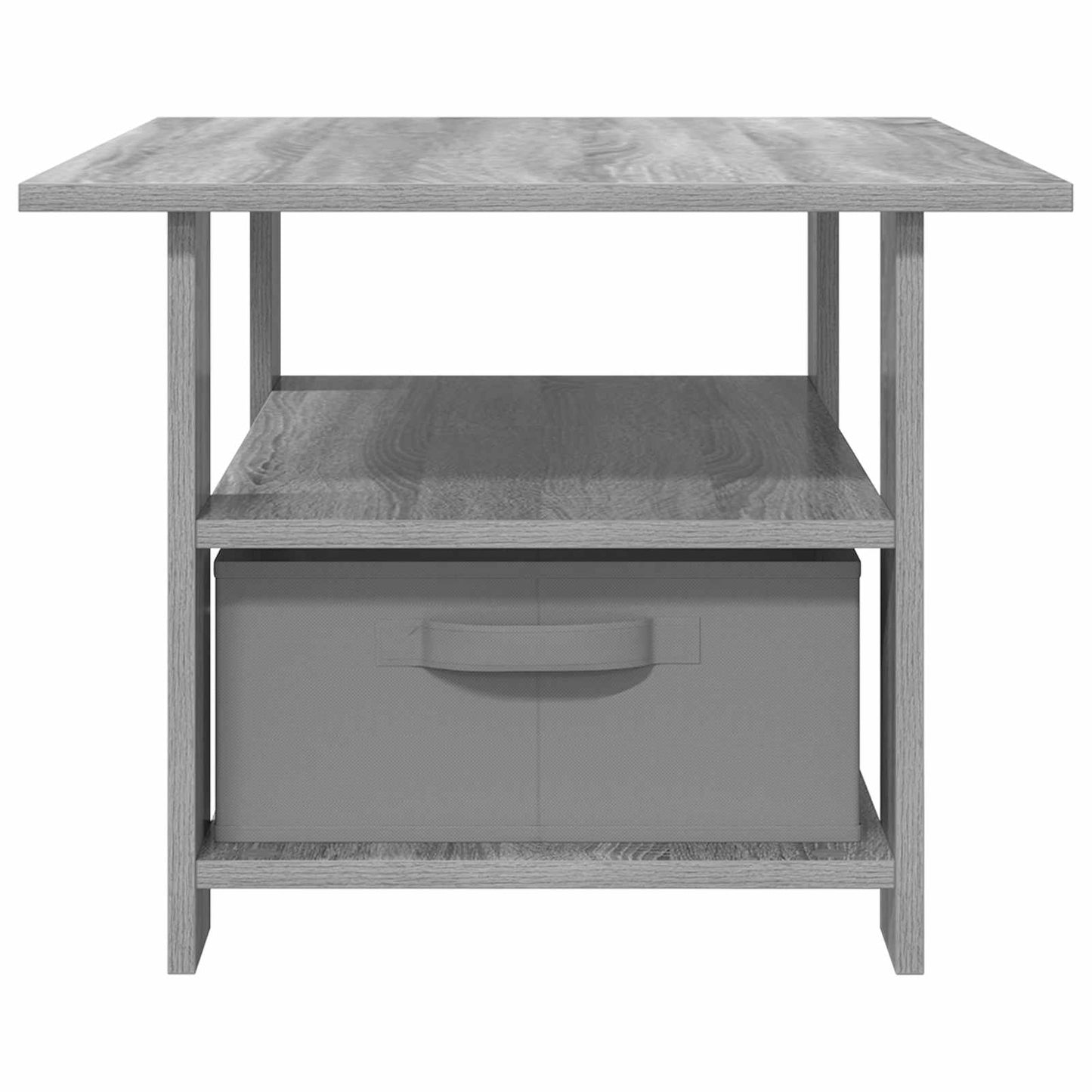 Coffee Table Grey Sonoma 77 x 55 x 42 cm Engineered Wood