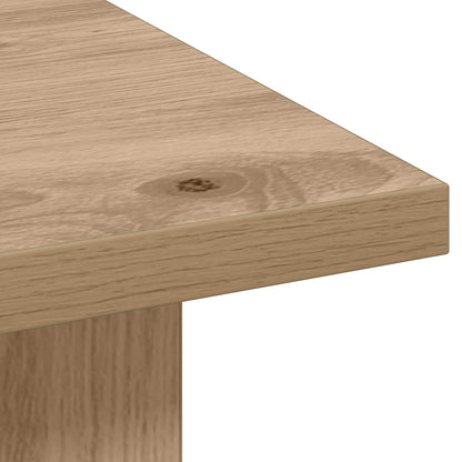 Coffee Table Artisan Oak 77 x 55 x 42 cm Engineered Wood