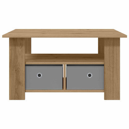 Coffee Table Artisan Oak 77 x 55 x 42 cm Engineered Wood
