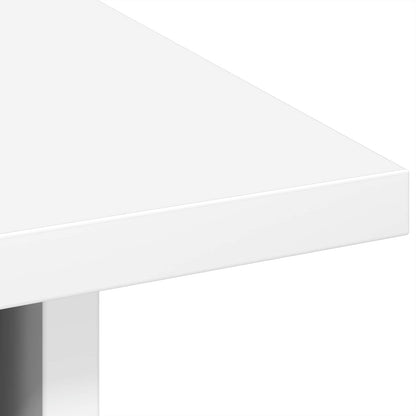 Bedside Table White 41 x 40 x 45 cm Engineered Wood